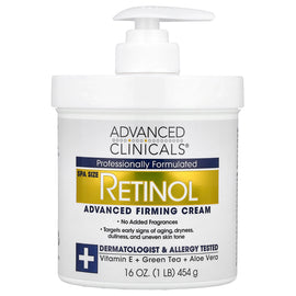 Advanced Clinicals Retinol Firming Cream 16 oz Anti‑Aging