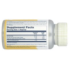 Solaray Zinc Copper with Kelp & Pumpkin Seed, 100 VegCaps, Immune Support