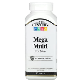 21st Century Mega Multi for Men 90 Tablets