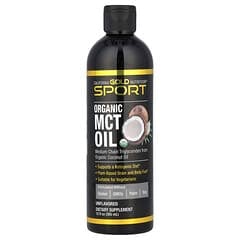 California Gold Nutrition Sport Organic MCT Oil: Unflavored Keto Brain & Body Fuel
