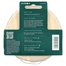 Load image into Gallery viewer, EcoTools Natural Bristle Dry Body Brush: Exfoliates, Smooths Skin, Enhances Circulation