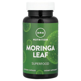 MRM Nutrition Organic Moringa Leaf: 60 Vegan 600mg Capsules for Vitality