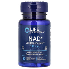 Life Extension NAD+ Cell Regenerator 100mg Boosts Cellular Energy 30 Capsules