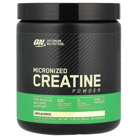 Optimum Nutrition Pure Micronized Creatine Powder, Unflavored, Muscle Building Support