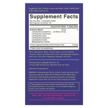 Load image into Gallery viewer, LoveBug Kids Probiotics Berry Chewable Tablets 10 Billion CFU for Ages 4+