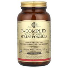 Load image into Gallery viewer, Solgar B-Complex Vitamin C Stress Formula: Energy Metabolism &amp; Immune Support