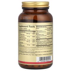 Solgar B-Complex Vitamin C Stress Formula: Energy Metabolism & Immune Support