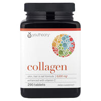 Load image into Gallery viewer, Youtheory Collagen 6000mg Tablets with Vitamin C: Skin, Hair, Nail Support