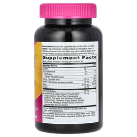 Nature's Way Alive! Strawberry Hair, Skin & Nails Gummies with Biotin & Collagen, 60 Count