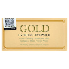 Load image into Gallery viewer, Petitfee Gold Hydrogel Eye Patches: Revitalizing Anti-Aging Treatment with 60 Patches