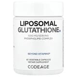Codeage Liposomal Glutathione 500mg, 60 Vegetable Capsules for Antioxidant Support