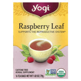 Yogi Tea Raspberry Leaf Caffeine-Free Herbal Tea Bags for Reproductive Health