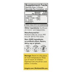 BioGaia Protectis Baby Probiotic Drops: 100 Million CFU for Infant Digestive Comfort