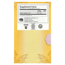 Load image into Gallery viewer, Yogi Tea Raspberry Leaf Caffeine-Free Herbal Tea Bags for Reproductive Health