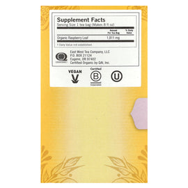Yogi Tea Raspberry Leaf Caffeine-Free Herbal Tea Bags for Reproductive Health