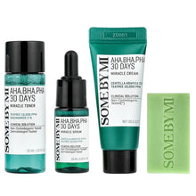 Load image into Gallery viewer, SOME BY MI AHA BHA PHA 30 Days Miracle 4-Piece Skincare Starter Kit