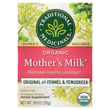 Organic Mother's Milk Lactation Tea with Fennel & Fenugreek, Caffeine-Free Herbal