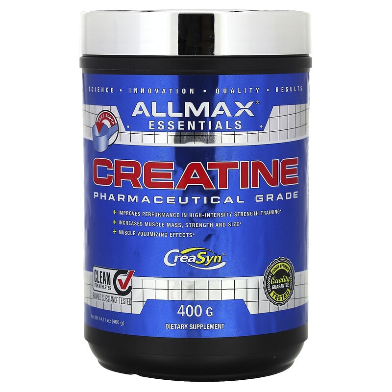 ALLMAX Pharmaceutical Grade Unflavored Creatine Monohydrate Powder for Enhanced Performance