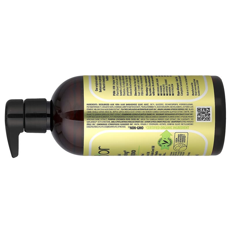 Pura D'or Biotin Anti Hair-Thinning Shampoo for Thicker, Stronger Hair
