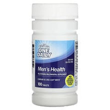 Load image into Gallery viewer, 21st Century One Daily Men&#39;s Health Multivitamin 100 Tablets Bottle