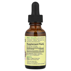 ChildLife Essentials Vitamin D3 Liquid Drops, Natural Berry, 500 IU for Children