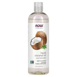 NOW Foods Fractionated Liquid Coconut Oil - Pure, Light, Versatile Skin & Hair Moisturizer