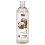 NOW Foods Fractionated Liquid Coconut Oil - Pure, Light, Versatile Skin & Hair Moisturizer