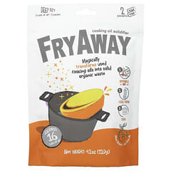 FryAway Deep Fry Cooking Oil Solidifier Powder 2 Packets 4.2oz