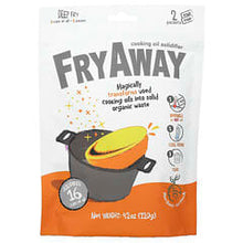 Load image into Gallery viewer, FryAway Deep Fry Cooking Oil Solidifier Powder 2 Packets 4.2oz