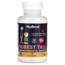 Load image into Gallery viewer, NuBest Tall 10+ Advanced Teen Growth Support, 60 Capsules for Healthy Development