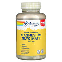 Load image into Gallery viewer, Solaray High Absorption Magnesium Glycinate 350mg VegCaps for Muscle Relaxation