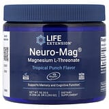 Load image into Gallery viewer, Life Extension Neuro-Mag Magnesium L-Threonate Tropical Punch Cognitive Support Powder
