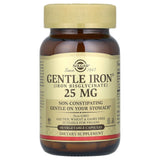 Solgar Gentle Iron 25mg: Non-Constipating Capsules for Red Blood Cell Support