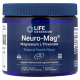 Life Extension Neuro-Mag Magnesium L-Threonate Tropical Punch Cognitive Support Powder