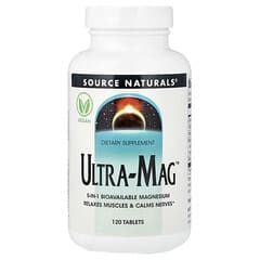 Source Naturals Ultra-Mag Bioavailable Magnesium Tablets: Muscle Relaxation & Mental Wellness