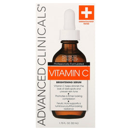 Advanced Clinicals Vitamin C Brightening Face Serum with Ferulic Acid