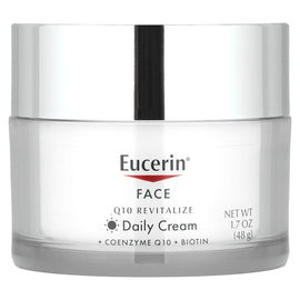 Eucerin Q10 Revitalize Daily Face Cream - Fragrance-Free Anti-Aging Skin Firming
