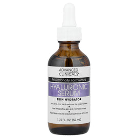 Advanced Clinicals Hyaluronic Acid Deep Hydration Face Serum for Youthful, Plump Skin