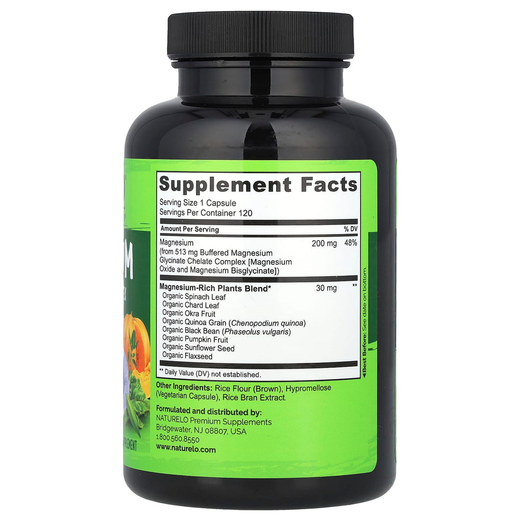 High Absorption Magnesium Glycinate Chelate Complex for Relaxation & Bone Health