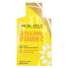 Load image into Gallery viewer, Sunlipid 1000mg Liposomal Vitamin C with MCT Oil, 30 Naturally Flavored Packets