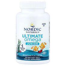 Load image into Gallery viewer, Nordic Naturals Ultimate Omega Junior Strawberry Mini Soft Gels for Ages 6+