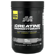 Load image into Gallery viewer, MuscleTech Platinum 100% Unflavored Creatine Monohydrate Powder for Maximum Muscle Growth