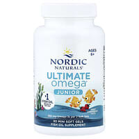 Nordic Naturals Ultimate Omega Junior Strawberry Mini Soft Gels for Ages 6+