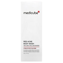 Load image into Gallery viewer, Medicube Red Acne Body Wash with AHA BHA PHA Niacinamide Skincare Treatment