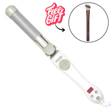 Load image into Gallery viewer, Automatic Rotating Hair Curler Wih Free Gift of Hourglass 15no Brush Beach Wave Curling Wand Anti Scald Hair Curler for Women