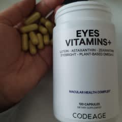Codeage Eyes Vitamins+ with Lutein, Zeaxanthin, Astaxanthin for Optimal Vision