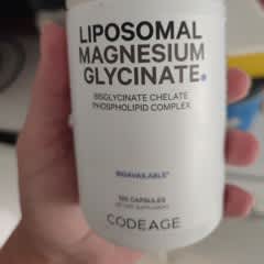 Codeage Liposomal Magnesium Glycinate: High Absorption Vegan 240 Vegetable Capsules