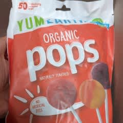 YumEarth Organic Assorted Flavor Lollipops: 50 Individually Wrapped Allergy-Friendly Pops