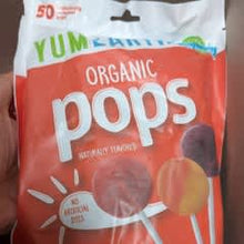 Load image into Gallery viewer, YumEarth Organic Assorted Flavor Lollipops: 50 Individually Wrapped Allergy-Friendly Pops