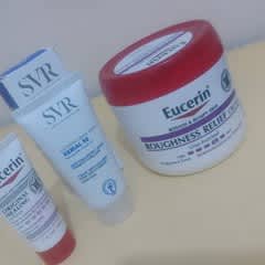 Eucerin Roughness Relief Cream: Fragrance-Free 16oz for Dry, Bumpy Skin